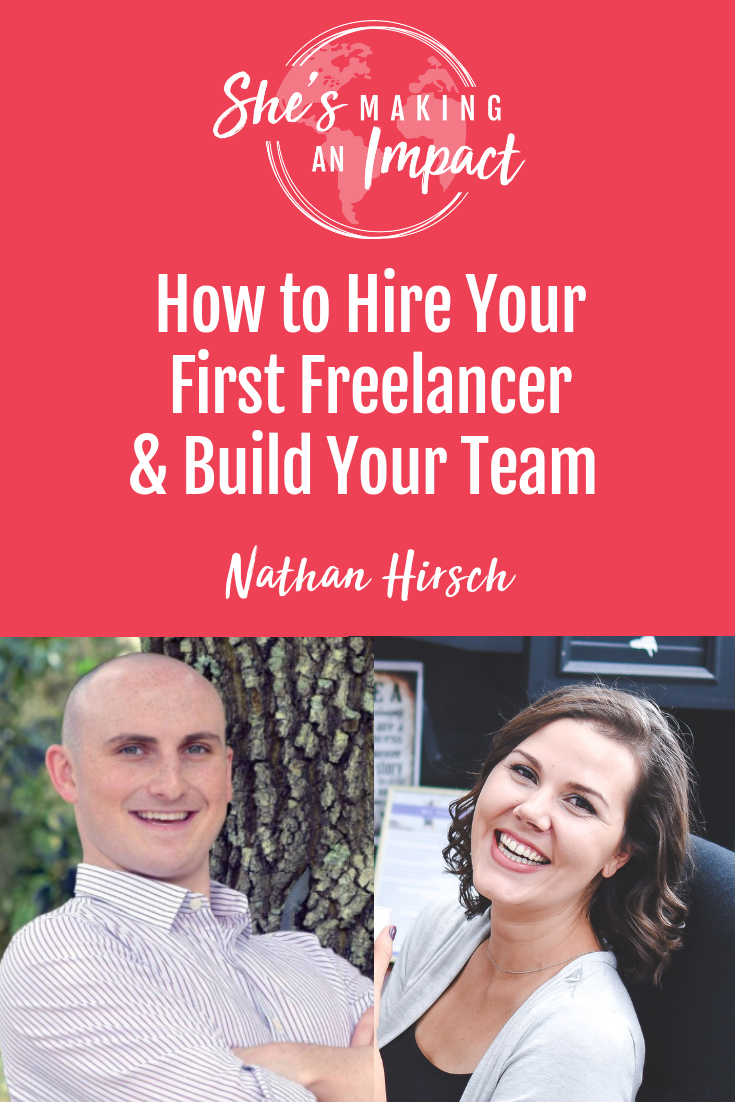 How to Hire Your First Freelancer and Build Your Team (with Nathan Hirsch): Episode 049